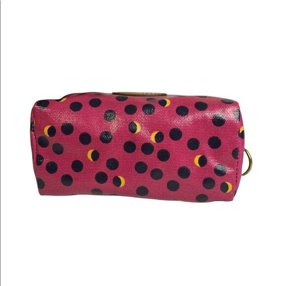 FOSSIL Key Per Small Cosmetic Bag Travel Pouch Polka Dots - Picture 4 of 9